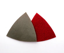 Indlæs billede til gallerivisning 3-inch Triangle Diamond Polishing Pads for Oscillating Multi Tools
